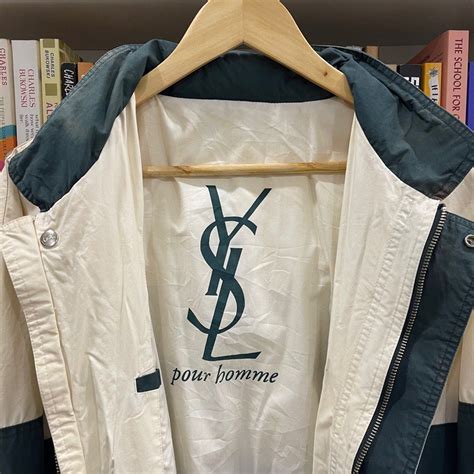 ysl windbreaker vintage|Vintage Yves Saint Laurent Windbreaker .